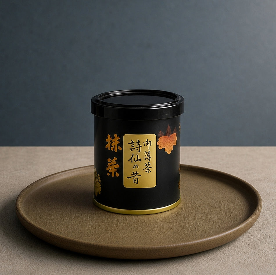 毎日の一服に、上質の余韻。 【抹茶】　詩仙の昔（しせんのむかし）　（30ｇ）
